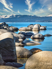Lake Tahoe, Nevada in the fall