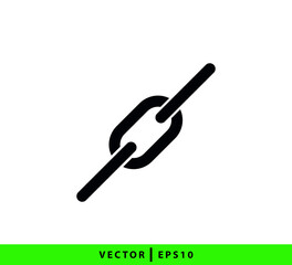 Chain icon vector logo design template