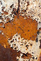 Rusty. Textured old grunge rusty metal background, as background for your art project