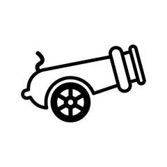 Canon icon vector