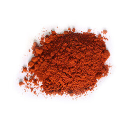 sweet pepper spice on a white background