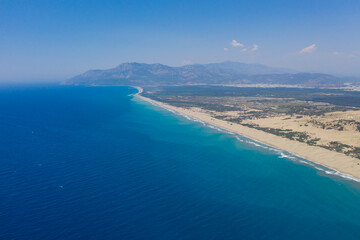 Patara Beach is a beach located near the ancient Lycian city of Patara in Turkey, on the coast of the Turkish Riviera.