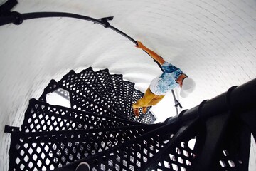 Jupiter Florida lighthouse staircase  © Tamara Sales 