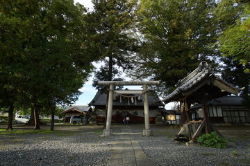 Japanese religious architecture in Nagano, Japan