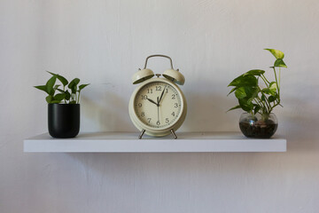 clock in the morning