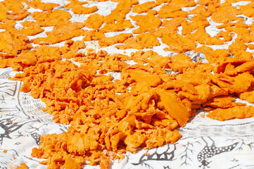 soup ingredient made by drying under the sun,traditional handmade Turkish 