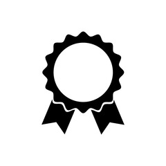 Medal icon, logo isolated on white background
