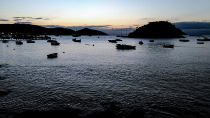 sunrise over the river