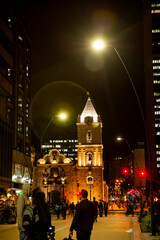 Noche ciudad Bogot&aacute;, Colombia