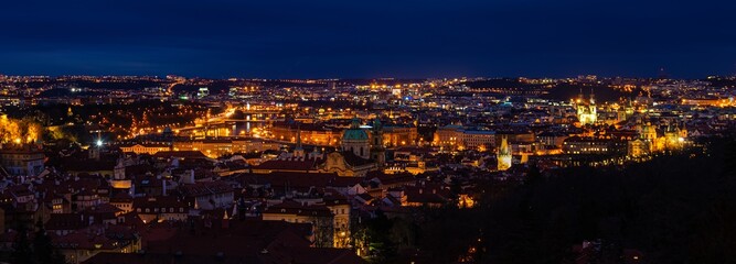 Prague skyline