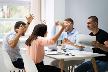 Workplace Business Conflict Blaming, Bullying