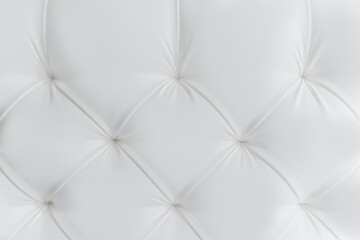 White leather seamless pattern