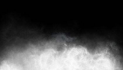 smoke on black background