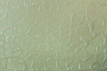 Laminated background with bubbles and with leather texture.