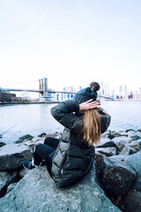 girl on the bridge
