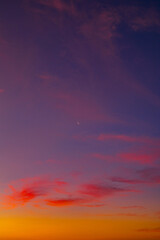 Obraz premium sunset in the sky