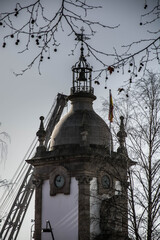 Un centro marine de Galicia.