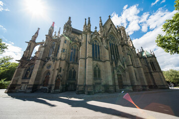 Johanneskirche protestant church in Stuttgart, Germany.