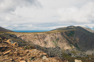Job's Gap in the mountains in the Urals