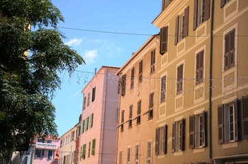 Fototapeta na wymiar Corse: Centre-ville d’Ajaccio