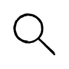 vector illustration hand drawn icon ofsearch