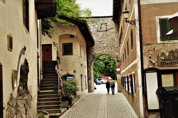 cozy alleyway in austria