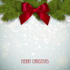 Merry Christmas festive background. Vector illustration - 374549936