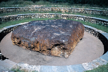The Hoba Meteorite in Namibia