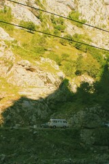 mountain road in the mountains