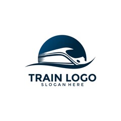 Train Logo Icon , Train Logo Design Template, Train Vector