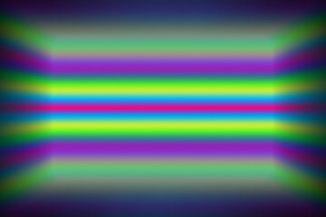 An abstract neon streak vignette blur background image.