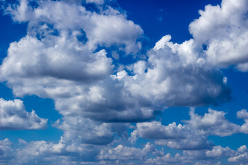 blue sky with clouds