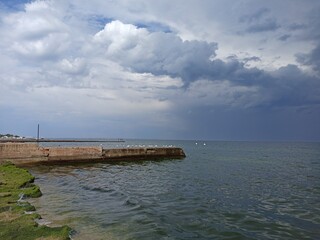 pier in the sea