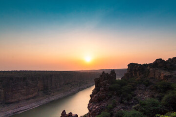 Sunset over the Canyon
