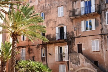 Fototapeta premium Corse: Vieille ville de Bonifacio