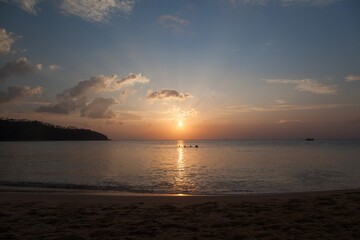 Coucher de soleil à koh phangan