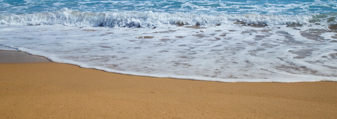 Puerto rico food and sites old san juan beach waves on the sand stock photo royalty free 