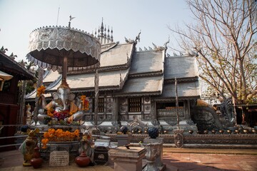 Temple d'argent Chiang Mai Thaïlande