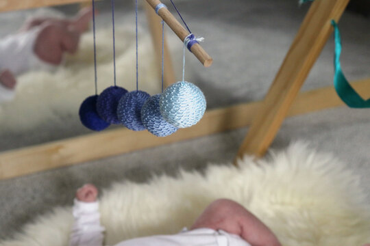 Gobbi Mobile Hung Above Infant