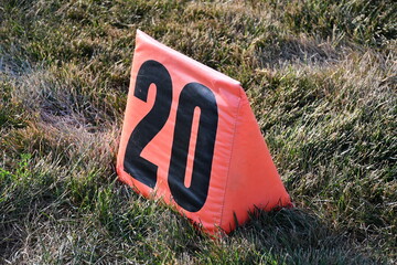 Twenty Yard Line Marker