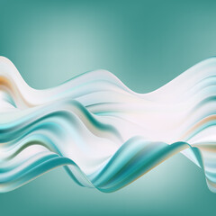 abstract background luxury blue cloth or liquid wave or wavy folds of grunge silk texture satin velvet material or luxurious background.