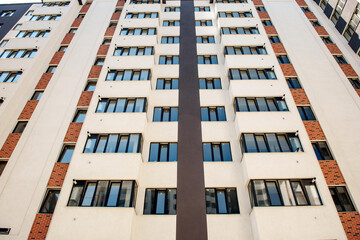 New multi-storey residential apartment building