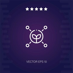 analytics vector icon modern illustrator
