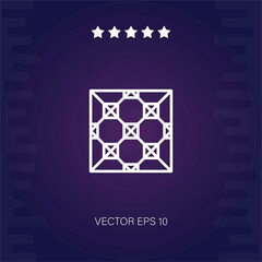 tiles vector icon modern illustration