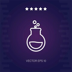 tube vector icon modern illustration