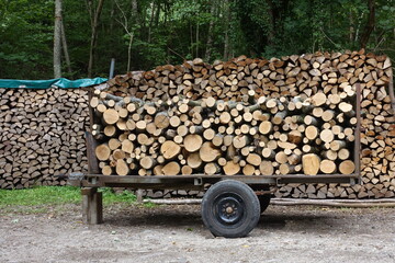 Négociant de bois de chauffage