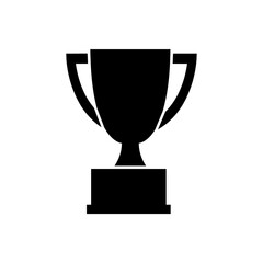 Trophy Cup icon, logo isolated on white background