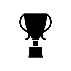 Trophy Cup icon, logo isolated on white background