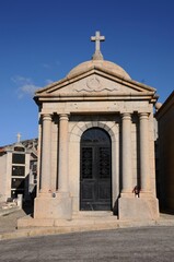 Fototapeta na wymiar Corse : Cimetière marin d’Ajaccio