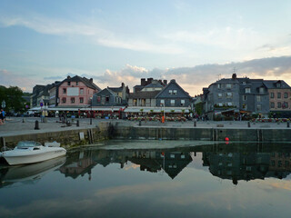 Fototapeta na wymiar Normandie, ville de Honfleur